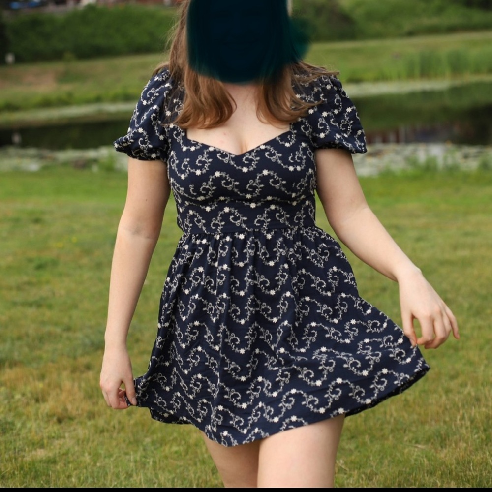 Navy blue Francesca’s dress